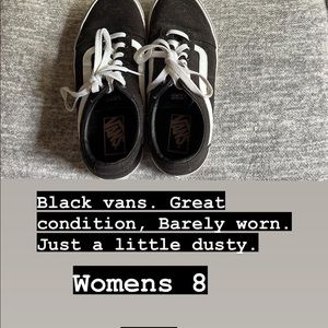 Vans sneakers!